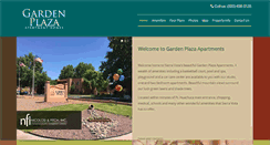 Desktop Screenshot of gardenplazaapts.com